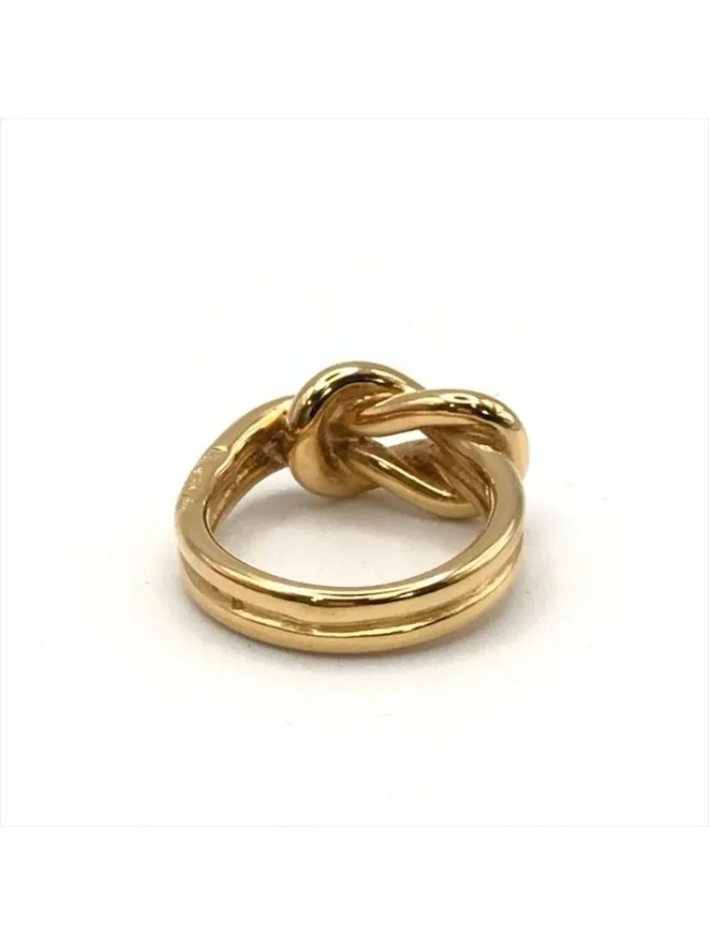 Hermes Atame Scarf Ring Gold Metal Closure - Picture 5 of 9